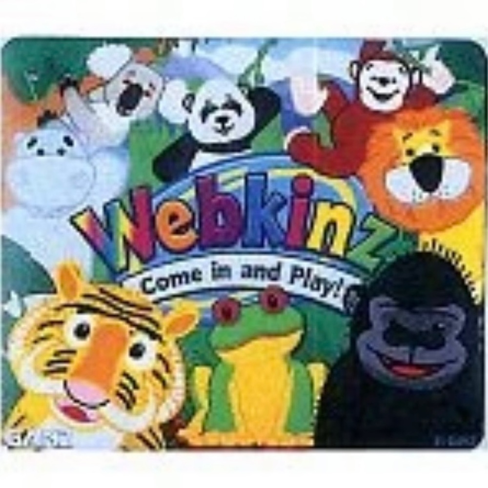 NWT GANZ Webkinz It’s A Jungle Mouse Pad